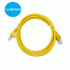 Cabo de Rede UTP (Patch Cord) RJ45 Cat 5e 1,5 metros 