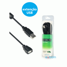 Extensor USB 2.0 AM+AF 5 metros com Filtro