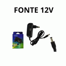 FONTE 12V 2.0A CONECTOR: 5,5x2.5mm CARREGADOR UNIVERSAL 12V